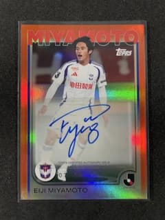 2025 Topps Jリーグ アルビレックス新潟 宮本英治 直筆サイン/25