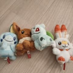 ポケモンパペット4体のサムネイル
