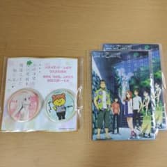 그 꽃 유닉스 지치부 캔 배지 & 자석 세트