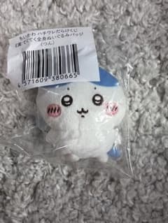 ちいかわ ハチワレだらけくじ E賞 てくてく全身ぬいぐるみバッジ つんのサムネイル