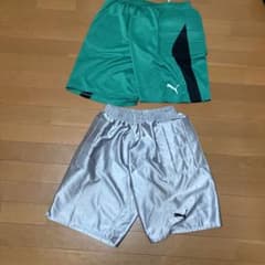 しょうせい様専用 サッカー プーマ キーパーパンツ グレー XLのサムネイル