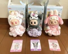 ラブブ サンリオ 3体セット キティ マイメロ クロミ ポップマート