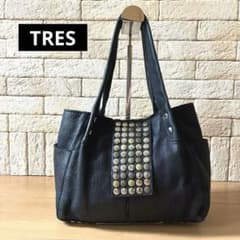 トレ [TRES] スタッズ付レザーバッグ BURDEN SMALL/BAG - メルカリ