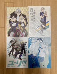 ユーリ!!! on ICE クリアファイル 4枚セット - メルカリ