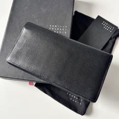 CAMILLE FOURNET カミーユフォルネ 長財布 ブラック レザー - メルカリ