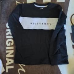 BILLABONG 長袖Tシャツ 黒/白のサムネイル