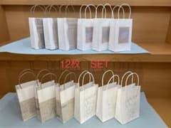 ハンドメイド　ミニ紙袋　12枚セット⭐︎のサムネイル