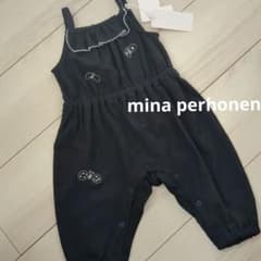 新品 ミナペルホネン mina perhonen 蝶とリボン刺繍ロンパース - メルカリ