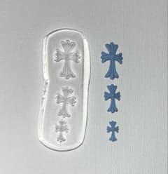 Cross Mold Silicone Mold Cross Nail Art Nail Parts Silicone Mold