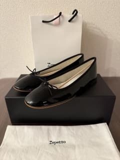 新品未使用】レペット V1790SKINE 黒 38 バレエシューズ - メルカリ