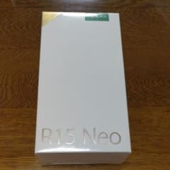 oppo R15 NEO   ブルー SIMフリー　未開封新品のサムネイル