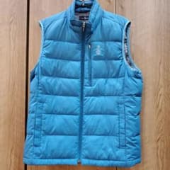 Munsingwear レディース ベスト 青 ダウンのサムネイル