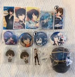 朔間凛月 あんスタ あんさんぶるスターズ グッズ 缶バッジ ハンカチ