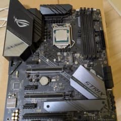 マザーボードとCPU ROG STRIX Z390-F corei7 8700 - メルカリ