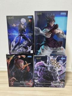 【新品未開封】魔虚羅、宿儺、五条悟、脹相 フィギュア 4体セットのサムネイル
