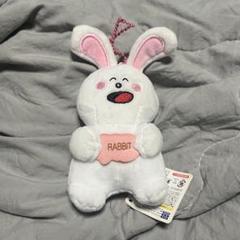 【美品】たべっ子どうぶつ うさぎ いちごビスケット マスコット
