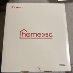 home 5G HR02 本体 電源アダプター LANケーブル 取扱説明書のサムネイル