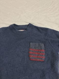 The 1st Floor × Harris Tweed ニット ネイビーのサムネイル