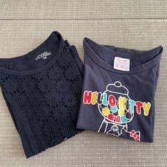 Rさま専用/ハローキティTシャツ&花柄レース長袖のサムネイル