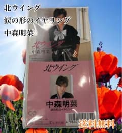 北ウイング - 涙の形のイヤリング 中森明菜 - メルカリ