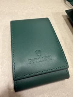 未使用　ROLEX ロレックス 時計ケース レザーケース 紙袋付き