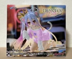 노 게임·노 라이프 Desktop Cute 피겨 화이트 고양이 귀 셔츠 ver
