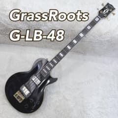 GrassRoots G-LB-48 ブラック エレキベース レスポール ベース - メルカリ