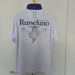 RUSSELUNO(ラッセルノ)ポロシャツ Russeluno ラッセルノ ホワイト ポロシャツ - メルカリ