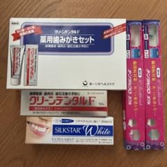 クリーンデンタルF 薬用歯みがきセット SILKSTAR Whiteのサムネイル