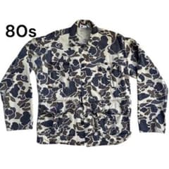 80s~ カモ柄迷彩シャツ ジャケット ヴィンテージ SPORTS AFIEID