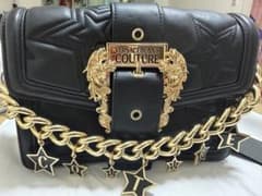 VERSACE JEANS COUTURE スターキルティングバッグ VERSACE JEANS COUTURE スターキルティングバッグ - メルカリ