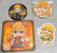 地縛少年花子くん 源光 コラボカフェ 缶バッジ・コースターセット