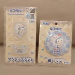 SONIC&FRIENDS×Sanrio アクスタ 缶バッジ 2点セット - メルカリ
