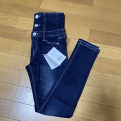 GYDA ハイウエストボタンスキニーデニムパンツのサムネイル