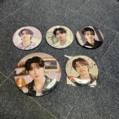 Stray Kids HAN ハン 缶バッジ 5点セットのサムネイル
