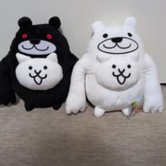 にゃんこ大戦争 GBぬいぐるみ11 ネコックマ&ネコブラックマ 2点セット