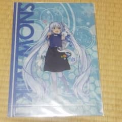 初音ミクのクリアファイル１枚のサムネイル