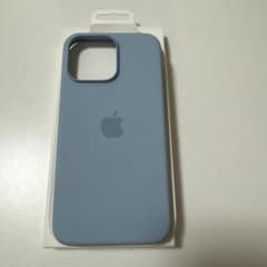 「纯正」iPhone 15 ProMax シリコンケース ライトブルーのサムネイル