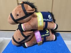 タイトー限定　サラブレッドコレクション ねそべり超BIG リバティアイランド①