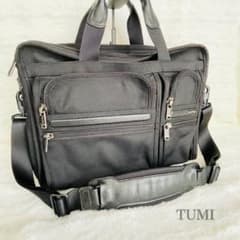 TUMI　ビジネスバッグ　TUMI 2WAYエキスパンダブル TUMI エキスパンダブル ビジネスバッグ 2way ブラック 26141D4 - メルカリ