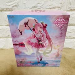 하츠네 미쿠 벚꽃 미쿠 AMP+ 피규어 벚꽃 드레스 ver.