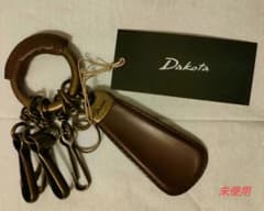 Dakota レザーキーホルダー ブラウン 未使用のサムネイル