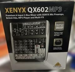 BEHRINGER XENYX アナログミキサー QX602MP3 - メルカリ