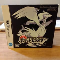 ポケットモンスター ブラック DS ソフト　箱付きのサムネイル