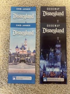 カリフォルニアディズニーランド　ガイドマップのサムネイル