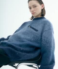 クルニ 24AW グラデーションシャギーニット stein エトセンス soe 