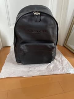 【未使用品】COACH★レザー バックパック F54786 BLKのサムネイル