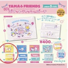 タマ&フレンズ80’sポケットティッシュポーチ　レッツチャットのサムネイル