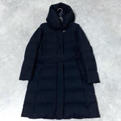 美品 マッキントッシュフィロソフィー ダウンコート フード ベルト 40