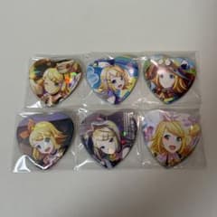プロセカ H/Art collection ハート缶バッジ 鏡音リン コンプ